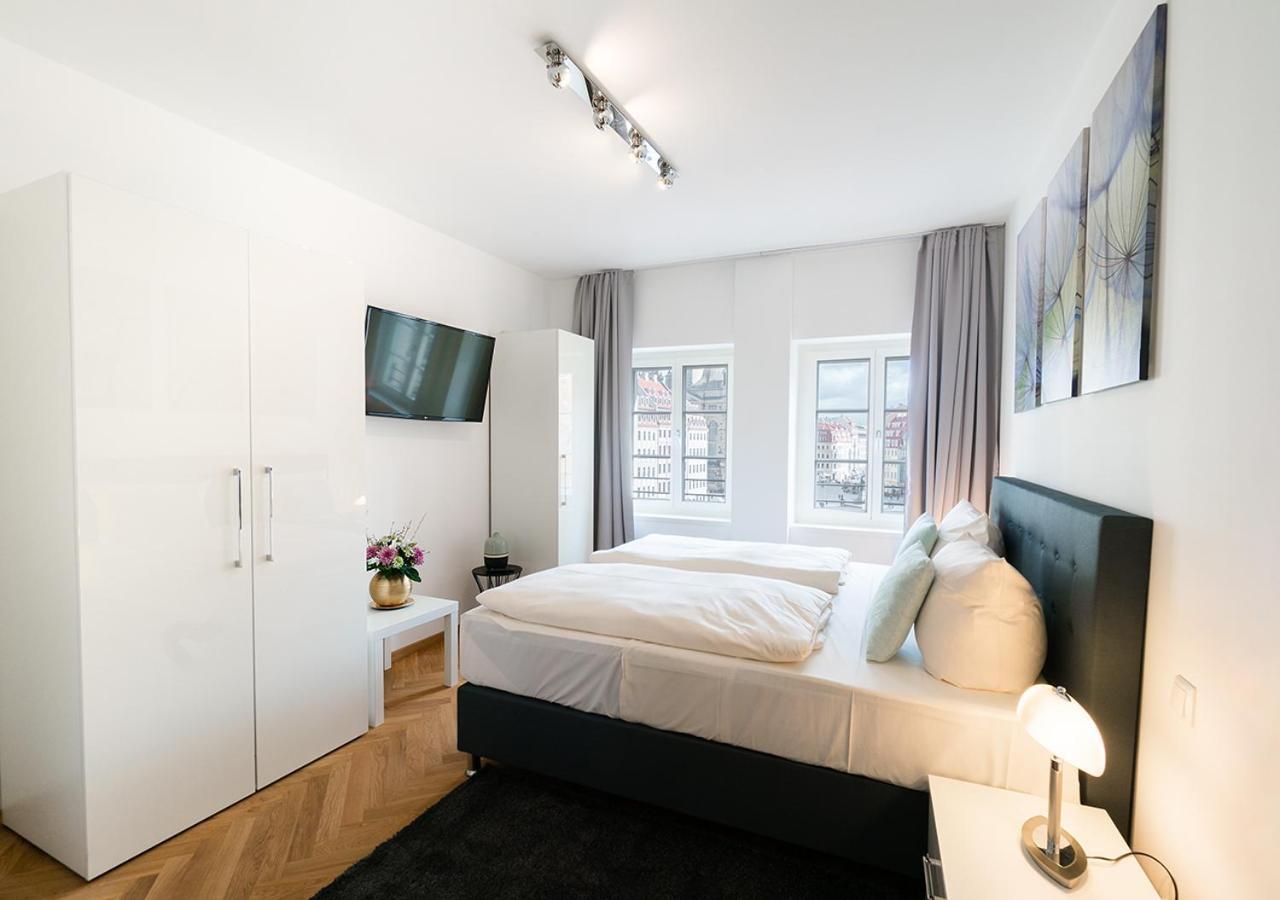 דרזדן Familienapartment An Der Frauenkirche מראה חיצוני תמונה