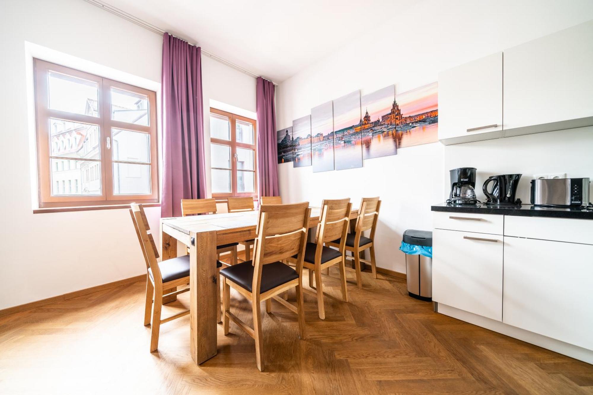 דרזדן Familienapartment An Der Frauenkirche מראה חיצוני תמונה