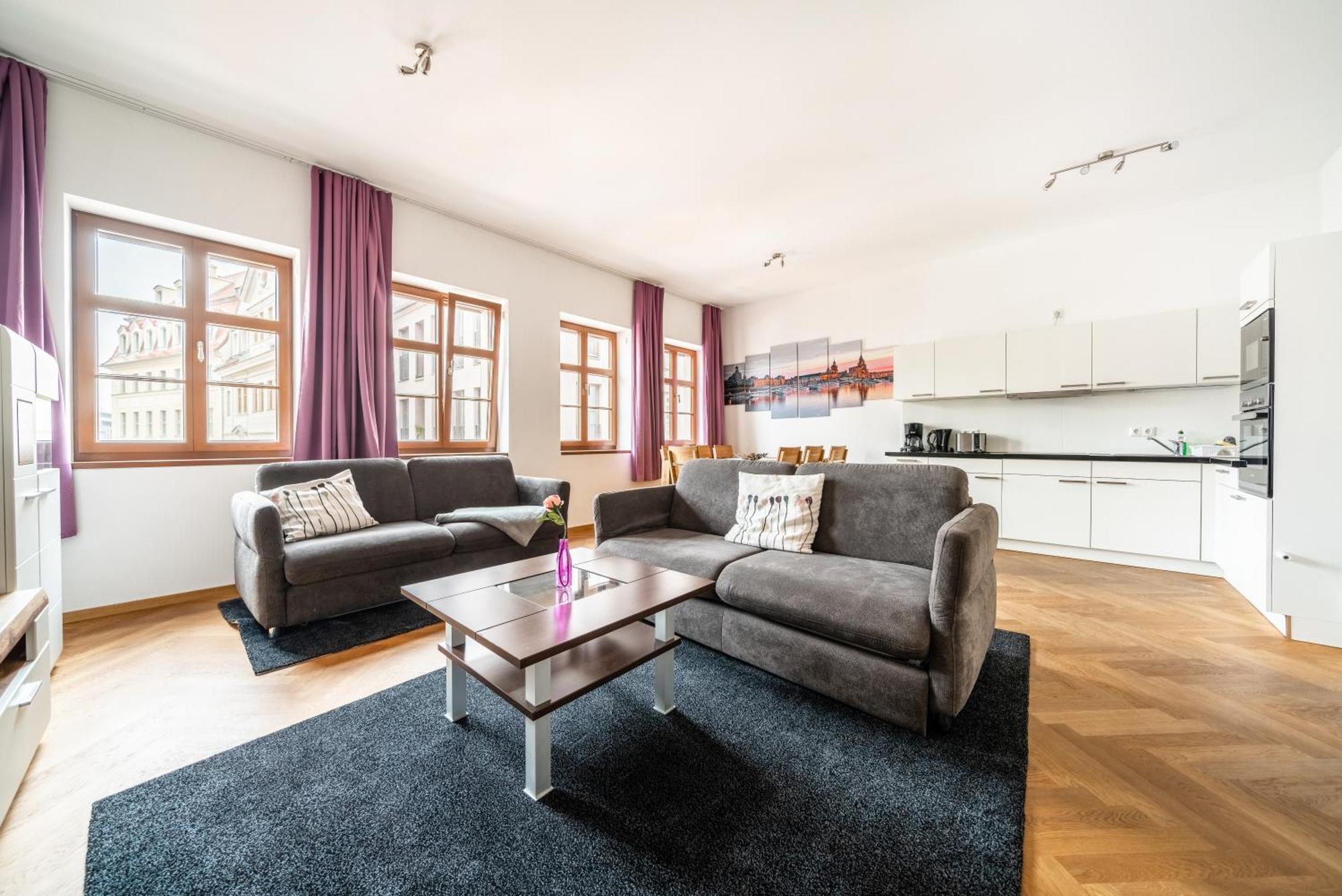 דרזדן Familienapartment An Der Frauenkirche מראה חיצוני תמונה