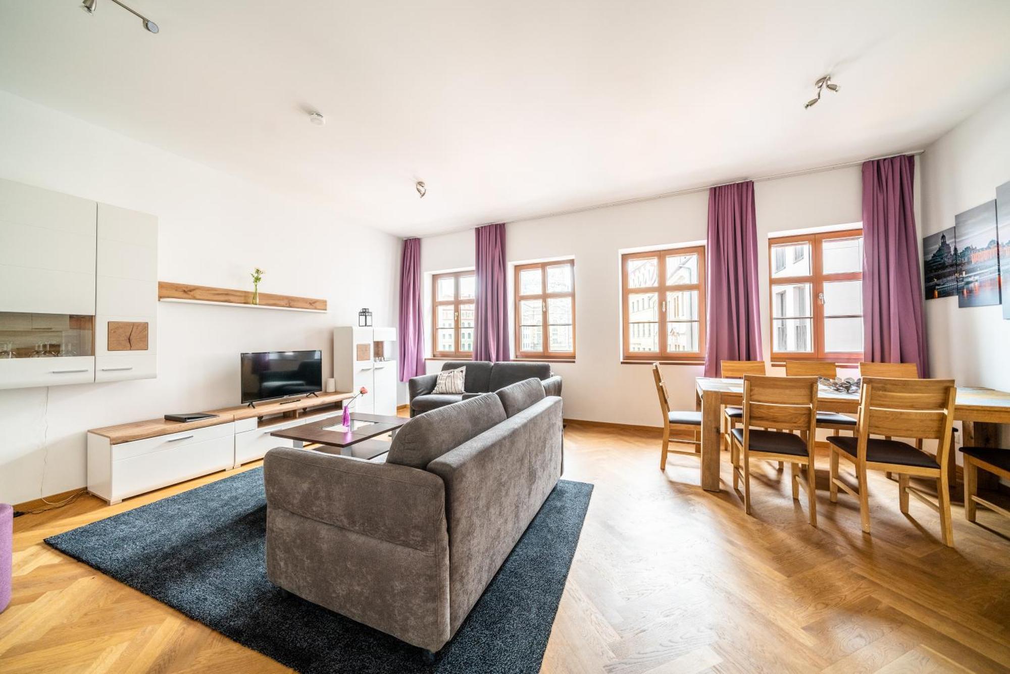 דרזדן Familienapartment An Der Frauenkirche מראה חיצוני תמונה